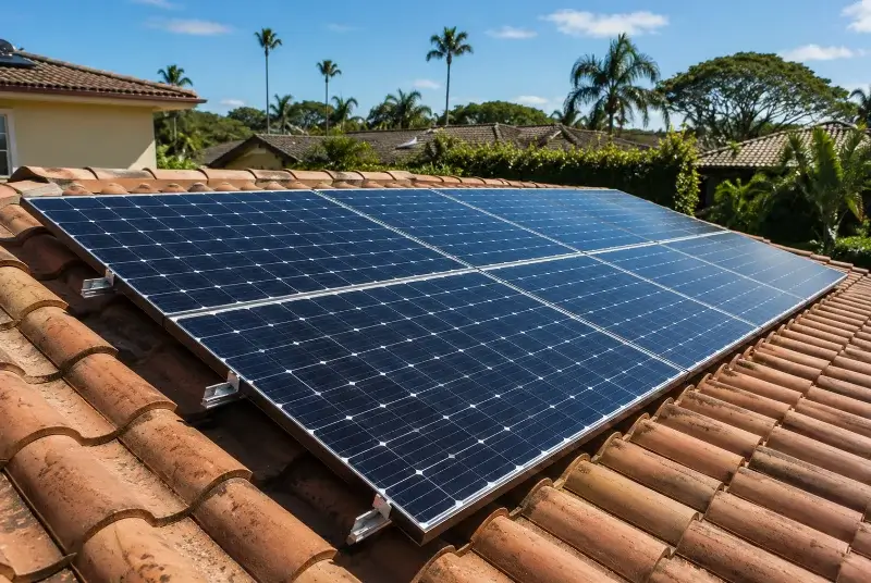 Installation de panneaux solaires à Livet-et-Gavet